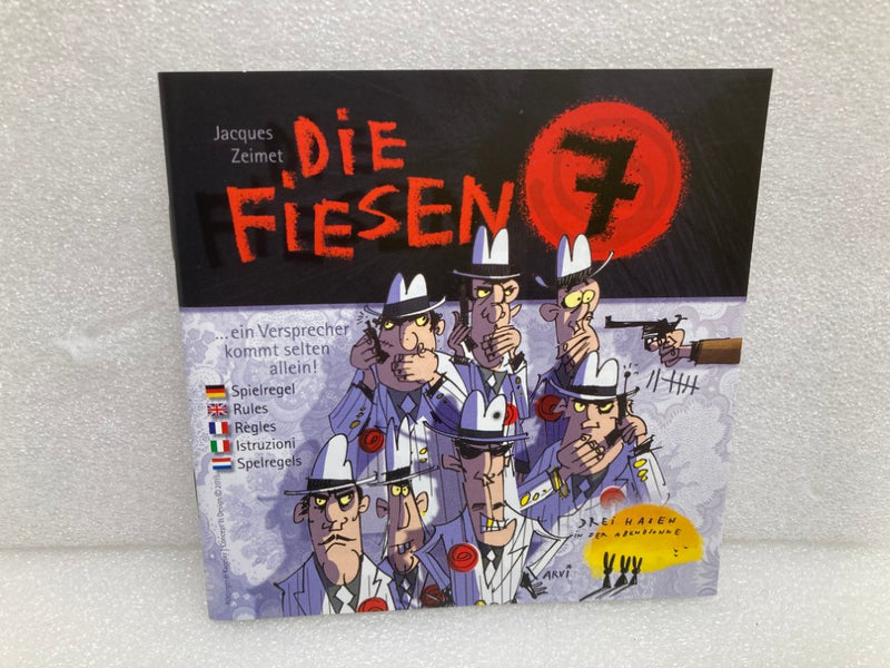 【中古】【開封品】ボードゲーム　7人のマフィア (Die Fiesen 7)＜おもちゃ＞（代引き不可）6520