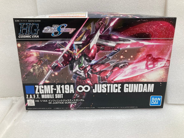 【中古】【未組立】1/144 HGCE ZGMF-X19A インフィニットジャスティスガンダム 「機動戦士ガンダムSEED DESTINY」 [5058930]＜プラモデル＞（代引き不可）6520