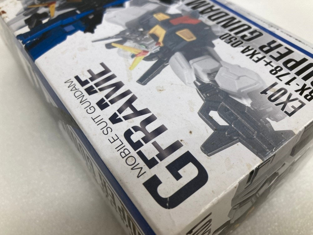 中古】【未開封】機動戦士ガンダム Gフレーム EX01 スーパーガンダム