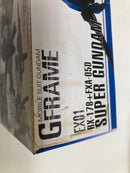 【中古】【未開封】機動戦士ガンダム Gフレーム EX01 スーパーガンダム＜フィギュア＞（代引き不可）6520