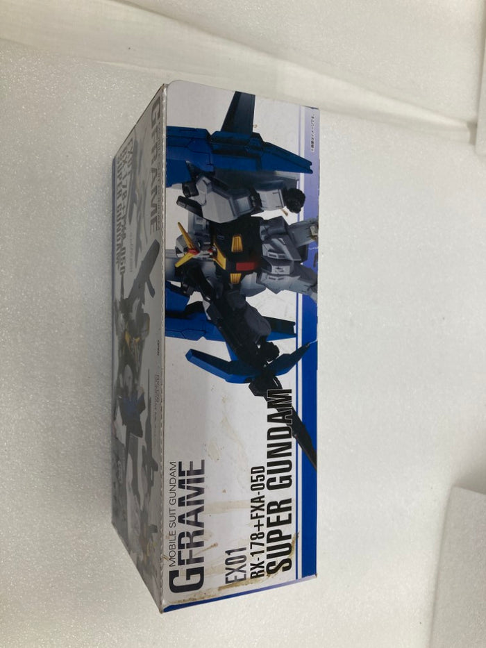 中古】【未開封】機動戦士ガンダム Gフレーム EX01 スーパーガンダム