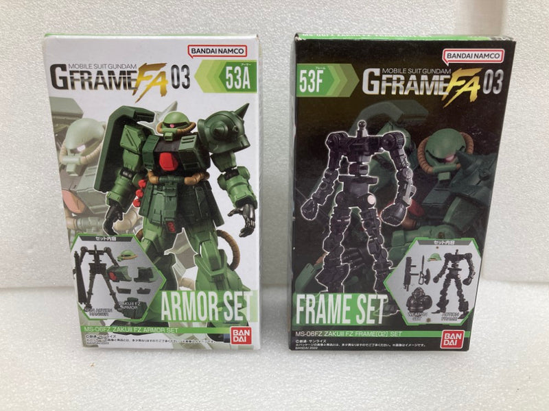 【中古】【未開封】【セット】53A 　53F「機動戦士ガンダム GフレームFA 03」＜フィギュア＞（代引き不可）6520