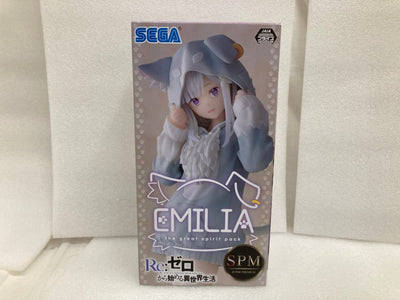 【中古】【未開封】エミリア 「Re：ゼロから始める異世界生活」 スーパープレミアムフィギュア“エミリア”-大精霊パック-＜フィギュア＞...