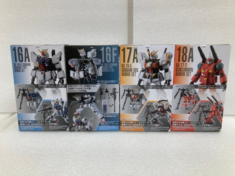 【中古】【未開封】【セット】「機動戦士ガンダム Gフレーム06」16A 16F 17A 18A＜フィギュア＞（代引き不可）6520