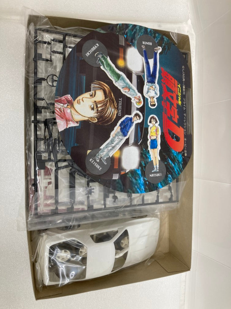 【中古】【未組立】1/24 MAZDA サバンナ RX-7 FC3S 後期型 高橋涼介 限定生産品(1/87 ホワイトメタル製ミニカー付き) 頭文字D＜プラモデル＞（代引き不可）6520