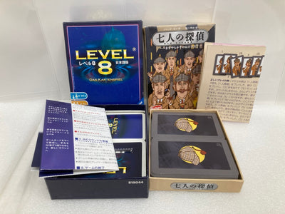 【中古】【開封品】【セット】ボードゲーム　七人の探偵 完全日本語版 /レベル8 日本語版＜おもちゃ＞（代引き不可）6520