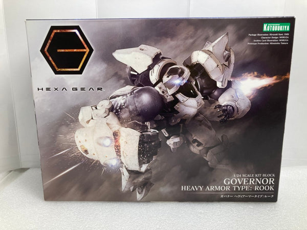 【中古】【未組立】1/24 ガバナー ヘヴィアーマータイプ：ルーク 「キットブロック ヘキサギア」 [HG079]
＜プラモデル＞（代引き不可）6520