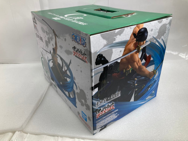 【中古】【未開封】ロロノア・ゾロ 黒縄大龍巻 「一番くじ ワンピース 匠ノ系譜 覇極」 墨式塊技 C賞＜フィギュア＞（代引き不可）6520
