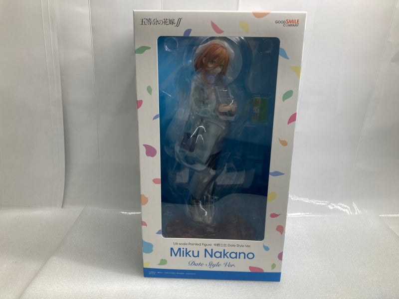 【中古】【未開封】中野三玖 Date Style Ver. 「五等分の花嫁∬」 1/6 プラスチック製塗装済み完成品＜フィギュア＞（代引き不可）6520