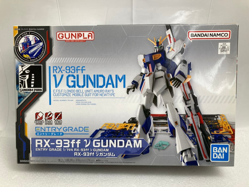 【中古】【未組立】1/144 ENTRY GRADE RX-93ff νガンダム 「機動戦士ガンダム 逆襲のシャア」 GUNDAM SIDE-F限定 [5063423]＜プラモデル＞（代引き不可）6520