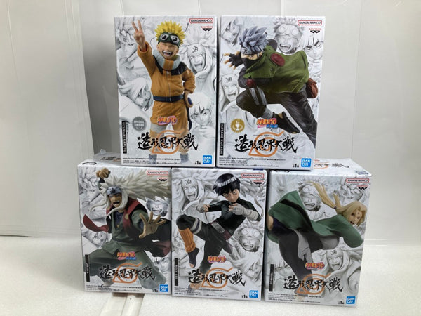【中古】【未開封】【セット】「NARUTO-ナルト- 疾風伝」 BANPRESTO FIGURE COLOSSEUM 造形忍界大戦＜フィギュア＞（代引き不可）6520