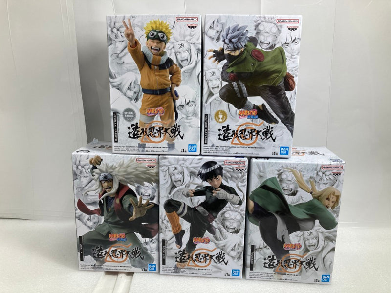 【中古】【未開封】【セット】「NARUTO-ナルト- 疾風伝」 BANPRESTO FIGURE COLOSSEUM 造形忍界大戦＜フィギュア＞（代引き不可）6520