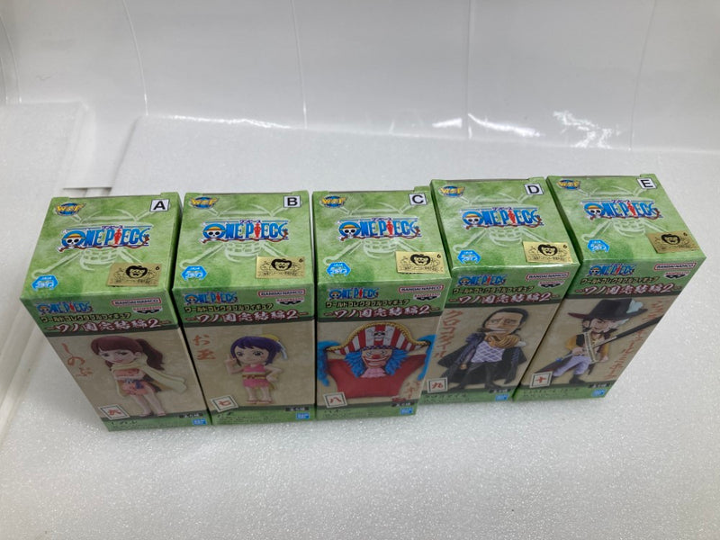 【中古】【未開封】全5種セット 「ワンピース」 ワールドコレクタブルフィギュア-ワノ国完結編2-＜フィギュア＞（代引き不可）6520