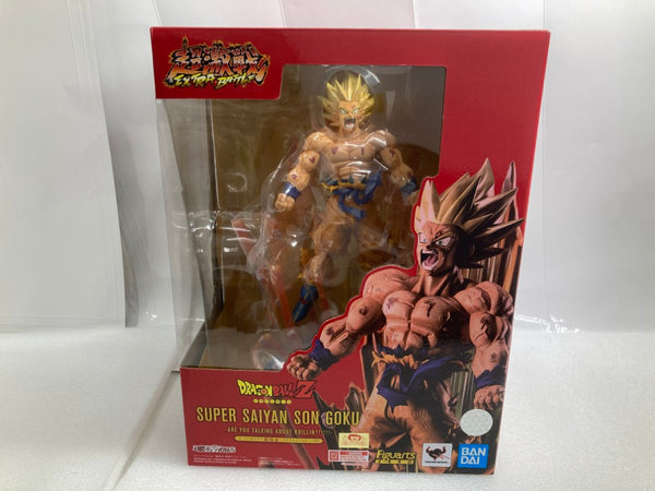 【中古】【未開封】フィギュアーツZERO [超激戦]スーパーサイヤ人孫悟空-クリリンのことかーっ!!!!!- 「ドラゴンボールZ」＜フィギュア＞（代引き不可）6520