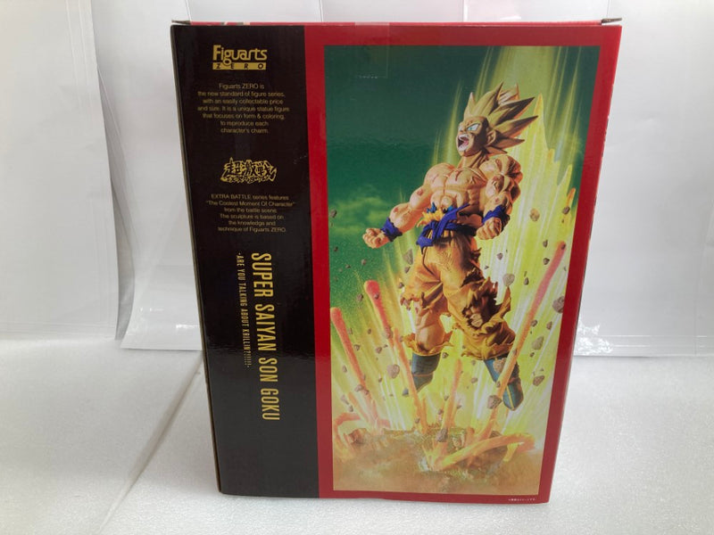 【中古】【未開封】フィギュアーツZERO [超激戦]スーパーサイヤ人孫悟空-クリリンのことかーっ!!!!!- 「ドラゴンボールZ」＜フィギュア＞（代引き不可）6520