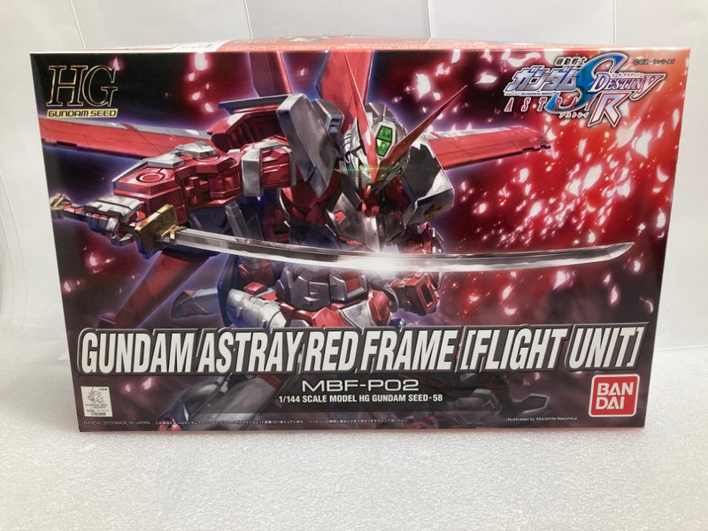 【中古】【未組立】1/144 HG MBF-P02 ガンダムアストレイ レッドフレーム「機動戦士ガンダムSEED DESTINY ASTRAY」 [0183668]＜プラモデル＞（代引き不可）6520