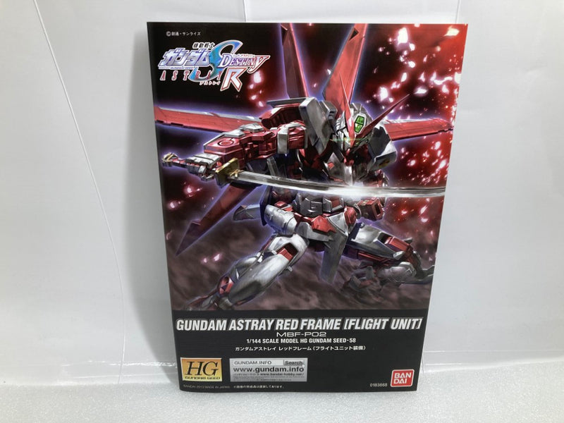【中古】【未組立】1/144 HG MBF-P02 ガンダムアストレイ レッドフレーム「機動戦士ガンダムSEED DESTINY ASTRAY」 [0183668]＜プラモデル＞（代引き不可）6520