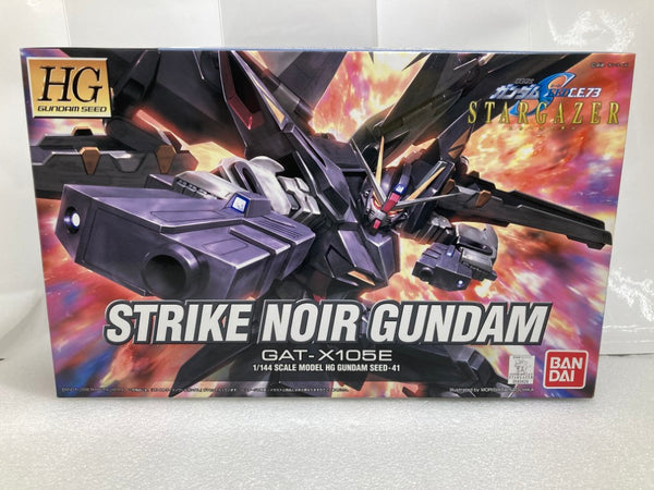 【中古】【未組立】1/144 HG GAT-X105E ストライクノワールガンダム 「機動戦士ガンダムSEED C.E.73 STARGAZER」 [0143424]＜プラモデル＞（代引き不可）6520