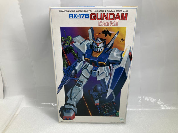 【中古】【未組立】1/100 RX-178 ガンダムマークII 「機動戦士Zガンダム」 シリーズ No.03 [0003753]＜プラモデル＞（代引き不可）6520