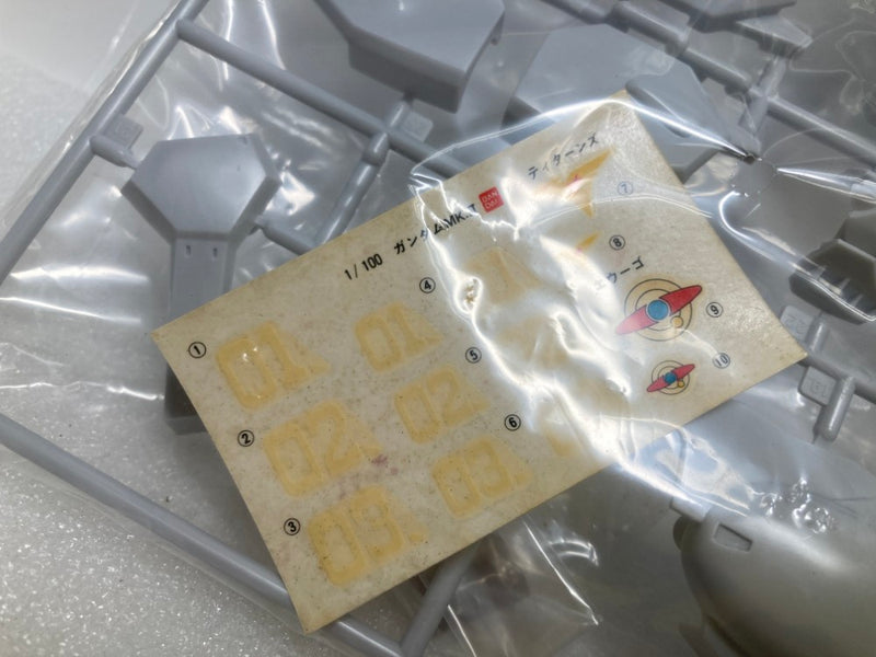 【中古】【未組立】1/100 RX-178 ガンダムマークII 「機動戦士Zガンダム」 シリーズ No.03 [0003753]＜プラモデル＞（代引き不可）6520