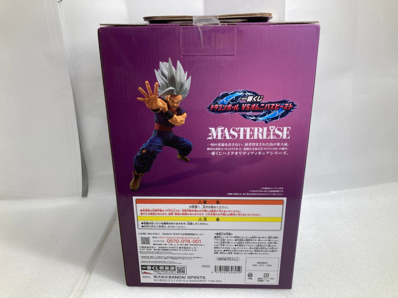 【中古】【未開封】孫悟飯ビースト 「一番くじ ドラゴンボール VSオムニバスビースト」 MASTERLISE A賞＜フィギュア＞（代引き不可）6520