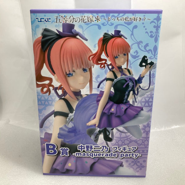 中古】【未開封】中野二乃フィギュア-masquerade party- 「ひこくじ 五