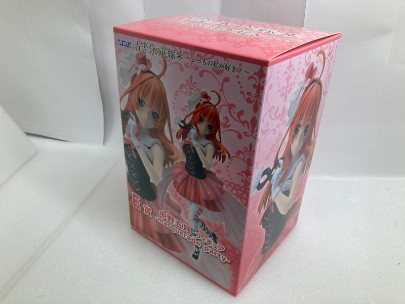 【中古】【未開封】中野五月フィギュア-masquerade party- 「ひこくじ 五等分の花嫁* 〜どっちの私が好き?〜」 E賞＜フィギュア＞（代引き不可）6520