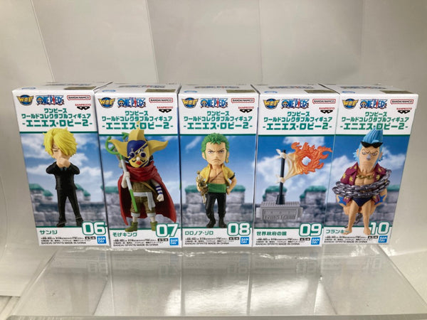 【中古】【未開封】全5種セット 「ワンピース」 ワールドコレクタブルフィギュア -エニエス・ロビー2-＜フィギュア＞（代引き不可）6520
