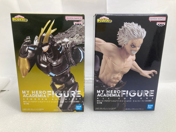 【中古】【未開封】【全2種セット 】「僕のヒーローアカデミア」 アーマードオールマイト オール・フォー・ワン 〜GiGO限定〜＜フィギュア＞（代引き不可）6520