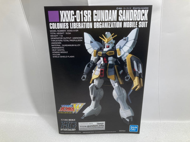【中古】【未組立】1/144 HGAC ガンダムサンドロック 「新機動戦記ガンダムW」＜プラモデル＞（代引き不可）6520