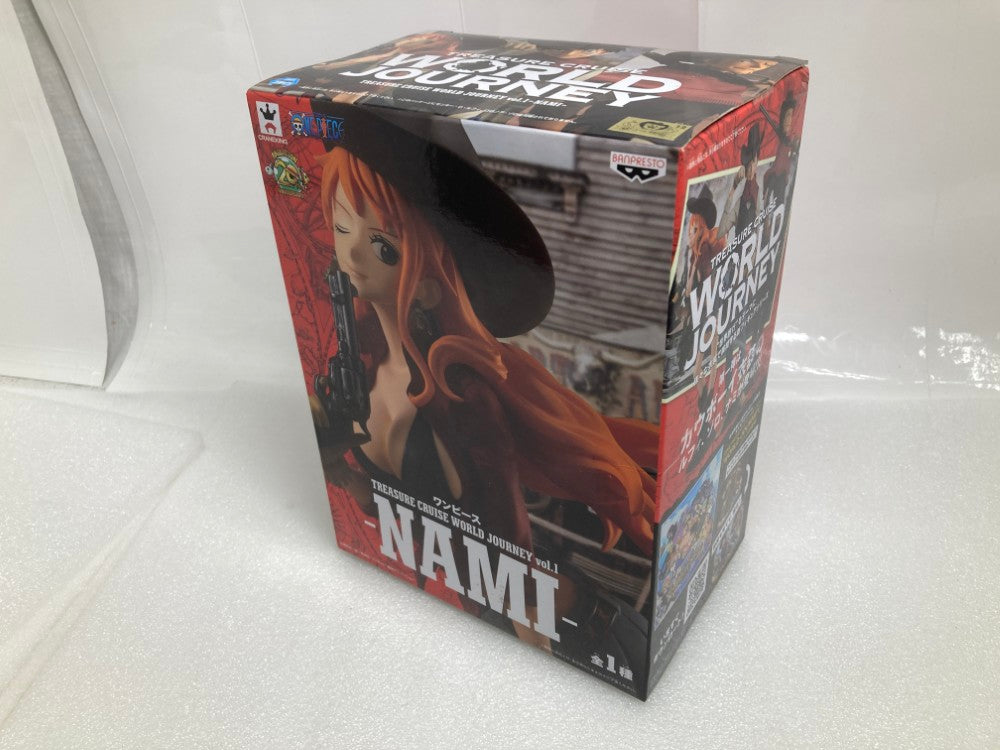 中古】【未開封】ナミ 「ワンピース」 TREASURE CRUISE WORLD JOURNEY