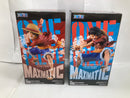 【中古】【未開封】【セット】モンキー・D・ルフィ 「ワンピース」 MAXIMATIC THE MONKEY.D.LUFFY I＆II＜フィギュア＞（代引き不可）6520