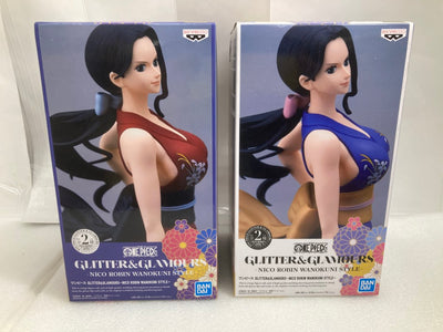 【中古】【未開封】【セット】ニコ・ロビン(パープル)/ニコ・ロビン(レッド) 「ワンピース」 GLITTER＆GLAMOURS＜フィギ...