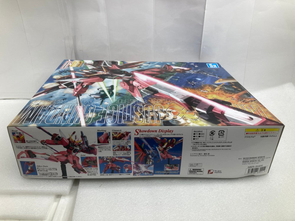 中古】【未組立】1/100 MG ZGMF-X19A インフィニットジャスティス