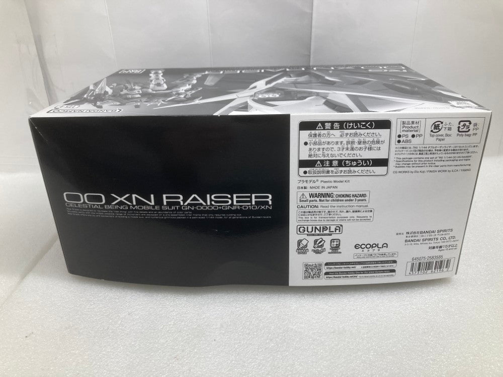 中古】【未組立】1/144 RG GN-0000+GNR-010/XN ダブルオーザンライザー
