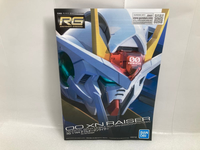 中古】【未組立】1/144 RG GN-0000+GNR-010/XN ダブルオーザンライザー
