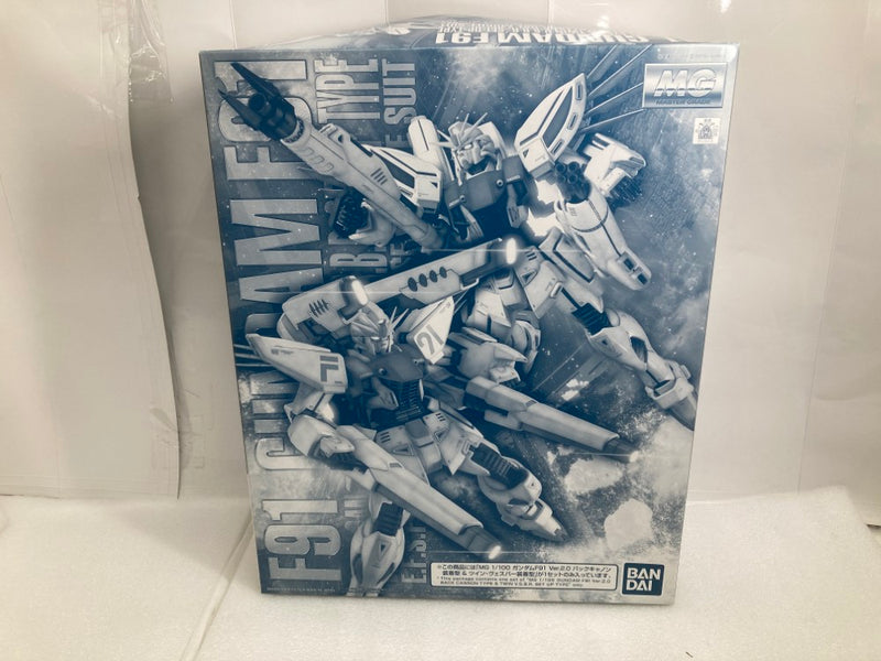 中古】【未組立】1/100 MG F91 ガンダムF91 Ver.2.0 バックキャノン