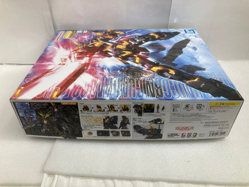 中古】【未組立】1/100 MG RX-0 ユニコーンガンダム2号機 バンシィ