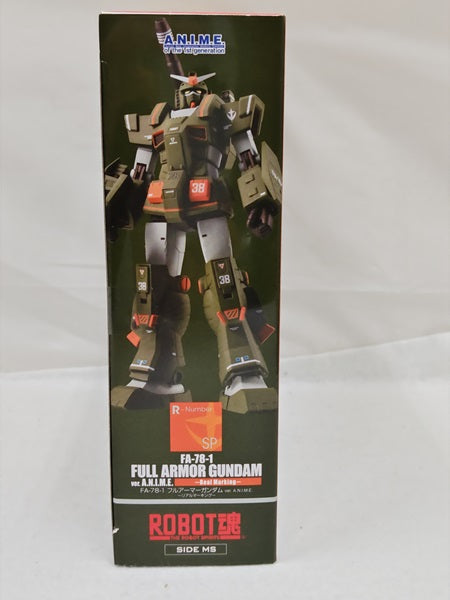 【中古】【未開封】ROBOT魂 [SIDE MS] FA-78-1 フルアーマーガンダム ver. A.N.I.M.E. ?リアルマーキング? 「機動戦士ガンダム MSV」TAMASHII NATION ONLINE 2021 開催記念商品＜フィギュア＞（代引き不可）6537