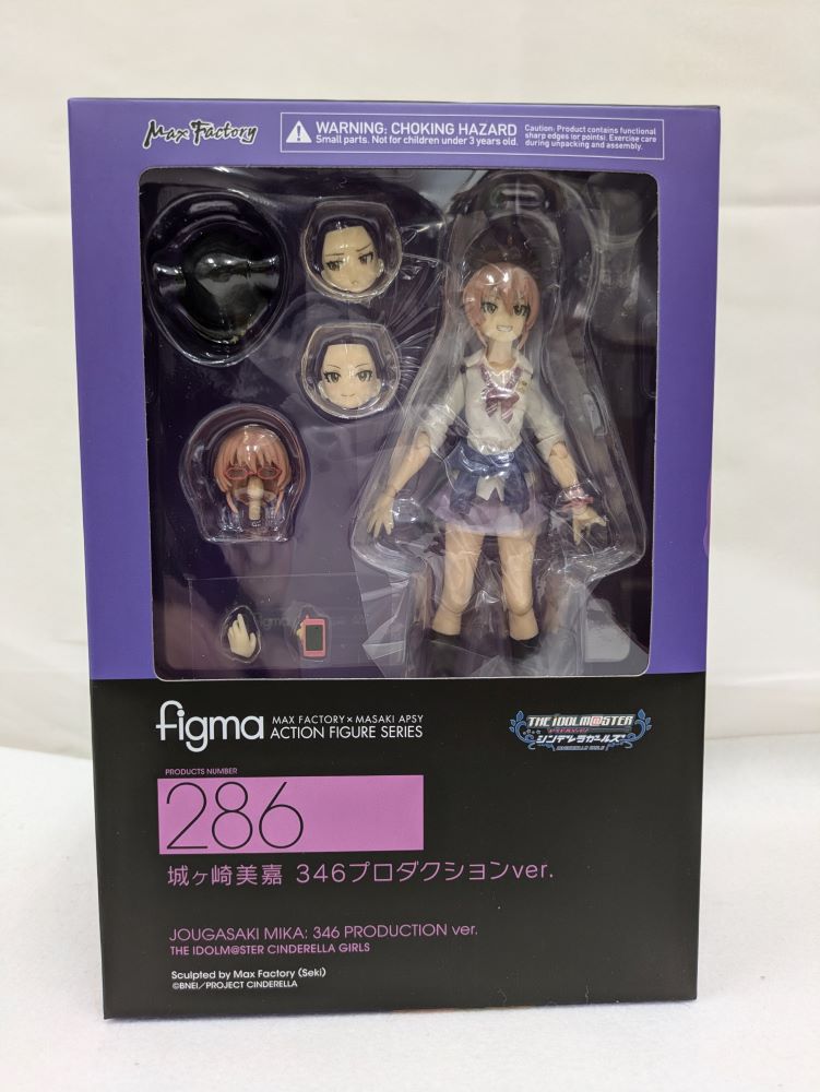 【中古】【未開封】アイドルマスターシンデレラガールズfigma286城ケ崎美嘉346プロダクションver.＜フィギュア＞（代引き不可）6537