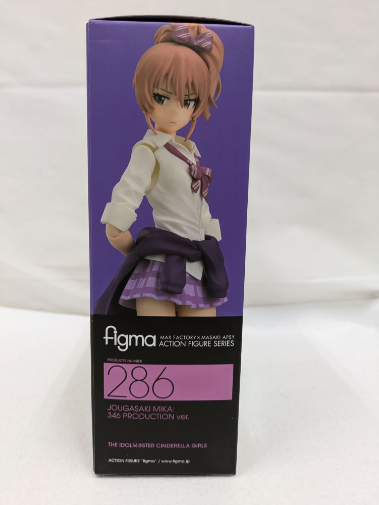 【中古】【未開封】アイドルマスターシンデレラガールズfigma286城ケ崎美嘉346プロダクションver.＜フィギュア＞（代引き不可）6537