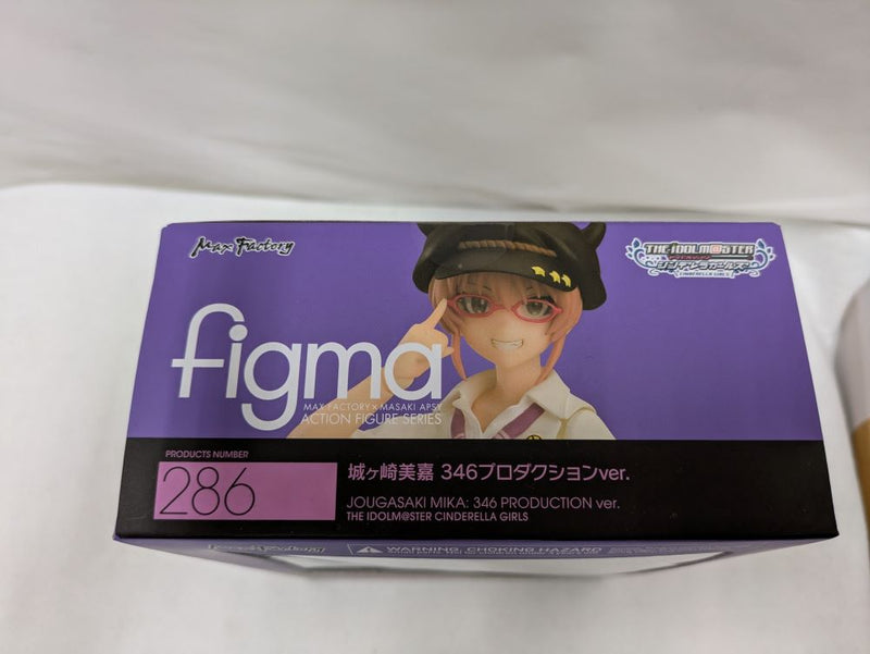 【中古】【未開封】アイドルマスターシンデレラガールズfigma286城ケ崎美嘉346プロダクションver.＜フィギュア＞（代引き不可）6537