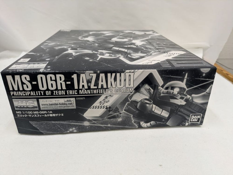 【中古】【未組立】MG1/100MS-06R-1Aエリック・マンスフィールド専用ザクII＜プラモデル＞（代引き不可）6537