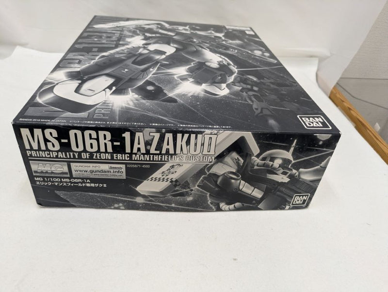 【中古】【未組立】MG1/100MS-06R-1Aエリック・マンスフィールド専用ザクII＜プラモデル＞（代引き不可）6537