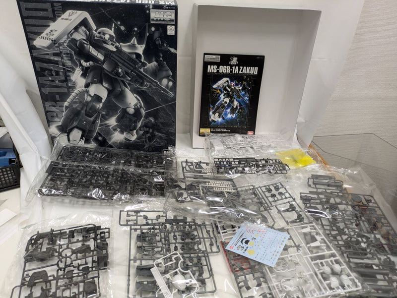 【中古】【未組立】MG1/100MS-06R-1Aエリック・マンスフィールド専用ザクII＜プラモデル＞（代引き不可）6537