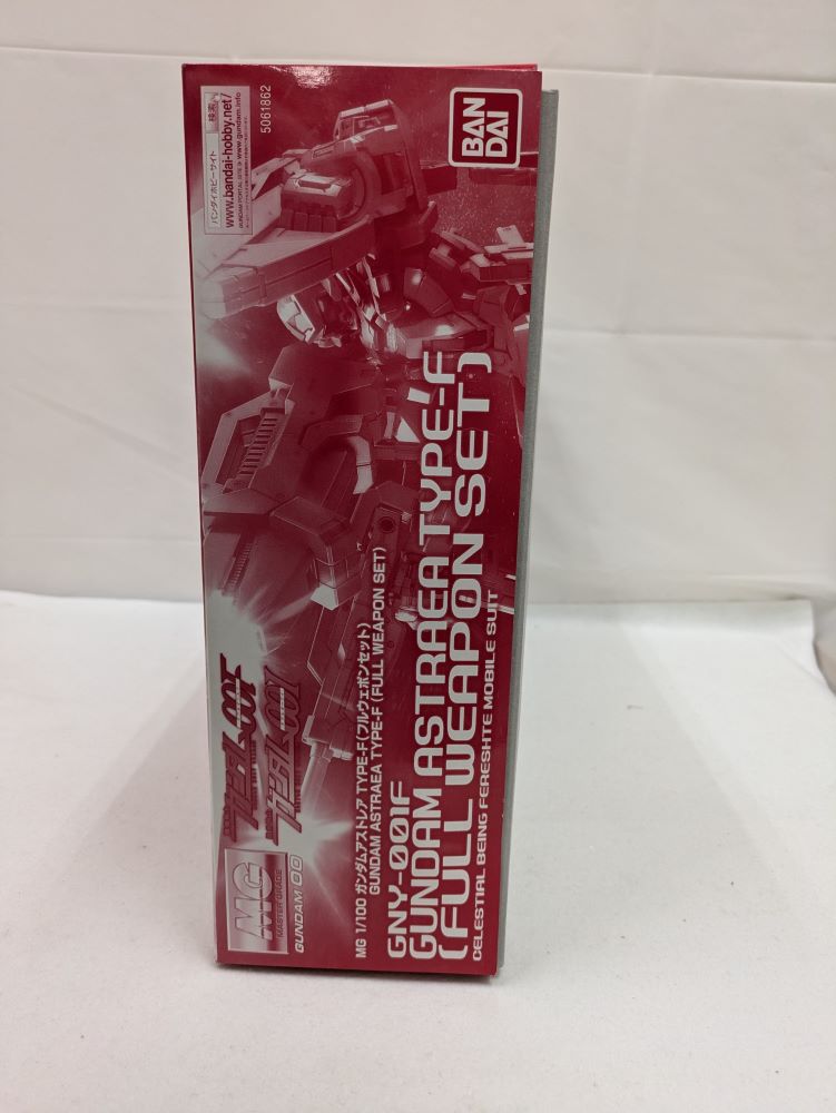 【中古】【未組立】MG1/100ガンダムアストレアTYPE-F（フルウェポンセット）＜プラモデル＞（代引き不可）6537