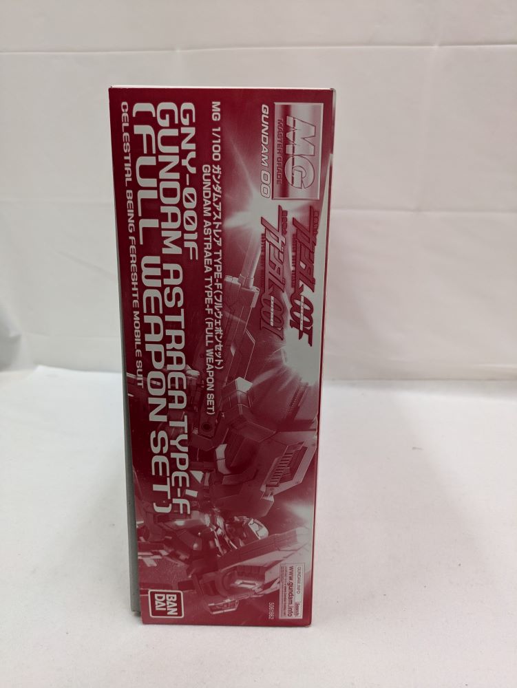 【中古】【未組立】MG1/100ガンダムアストレアTYPE-F（フルウェポンセット）＜プラモデル＞（代引き不可）6537