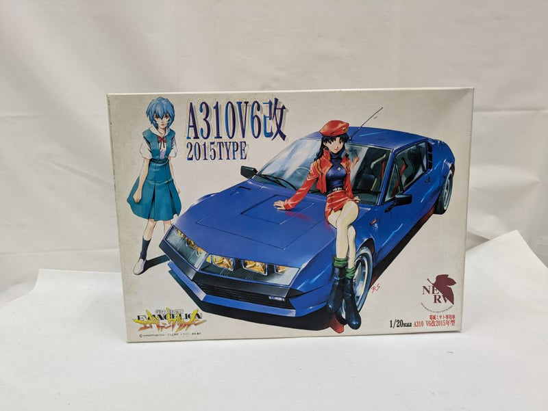 中古】【未組立】1/20 A310 V6改 2015年型 葛城ミサト専用車 With 葛城ミサト/綾波レイ 「新世紀エヴァンゲリオン」 シ