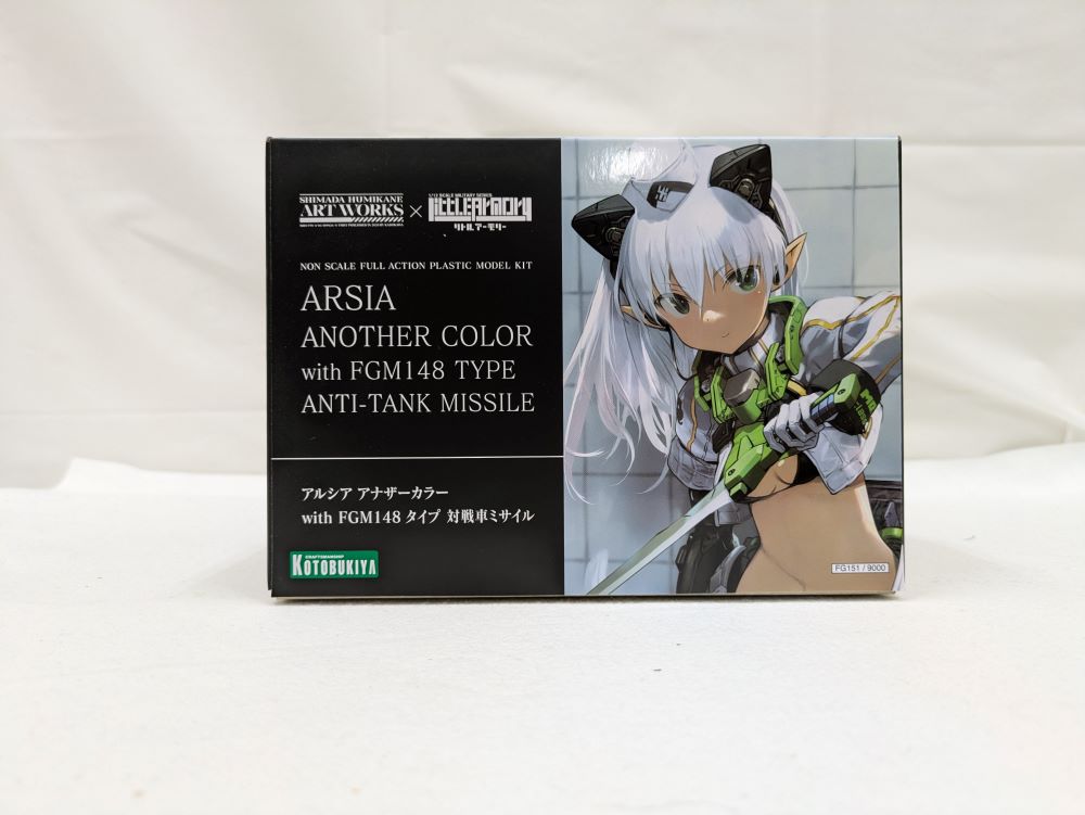 【中古】【未組立】アルシア アナザーカラー with FGM148タイプ 対戦車ミサイル 「島田フミカネ ART WORKS II」  [FG151]＜プラモデル＞（代引き不可）6537