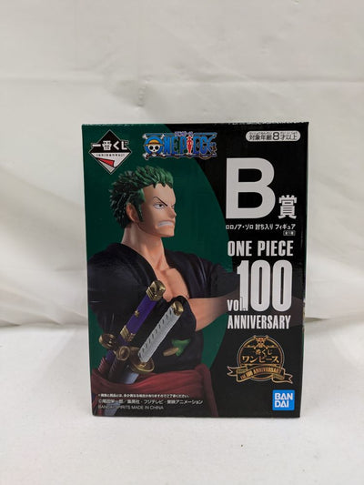 【中古】【未開封】ワンピース一番くじ　100Anniversary　B賞ロロノア・ゾロ討ち入り＜フィギュア＞（代引き不可）6537